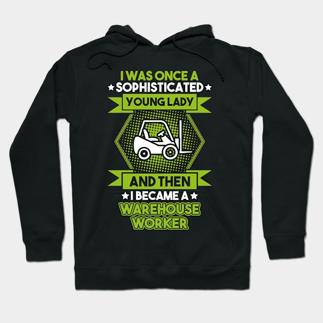 Warehouse Worker Warehouseman Warehouser Operator Hoodie by Krautshirts